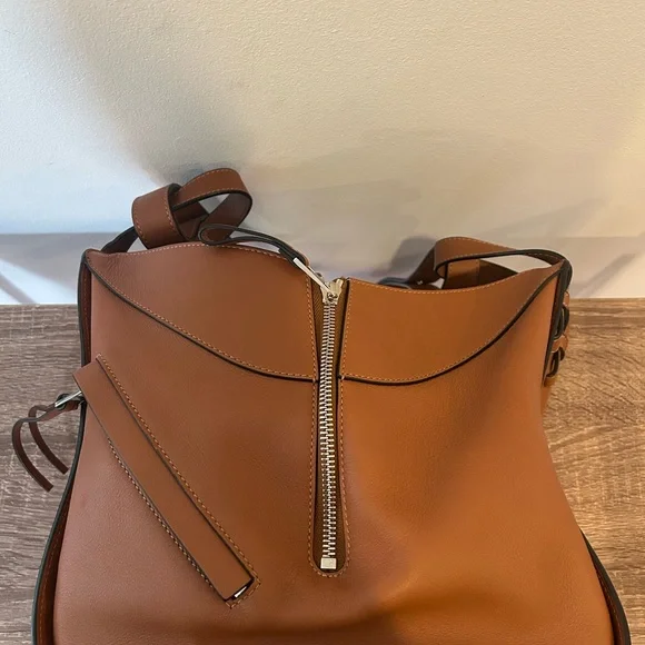 Loewe Brown Hammock Leather Tote - Picture 4 of 16